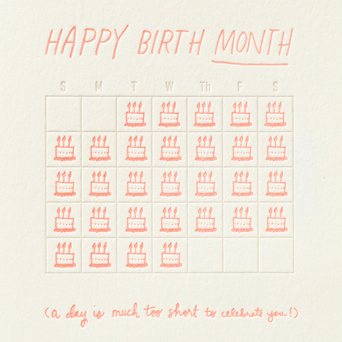 Happy Birth Month