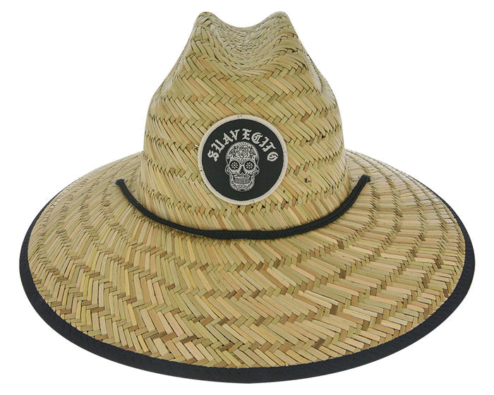 Hasta La Muerte Straw Hat Front