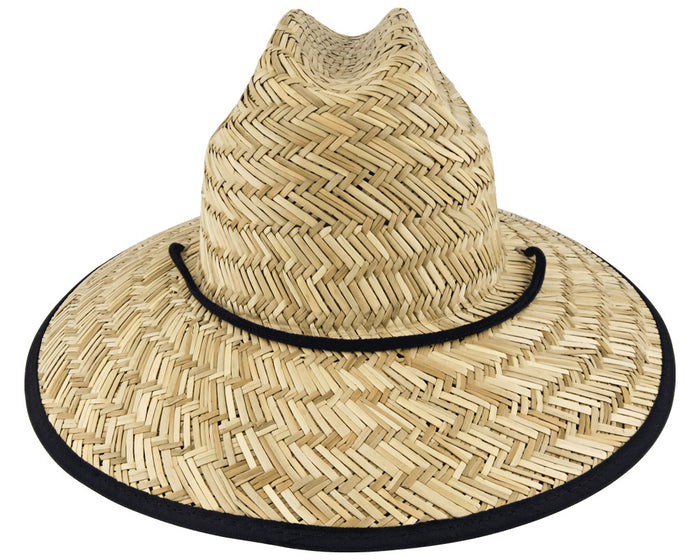 Hasta La Muerte Straw Hat Back