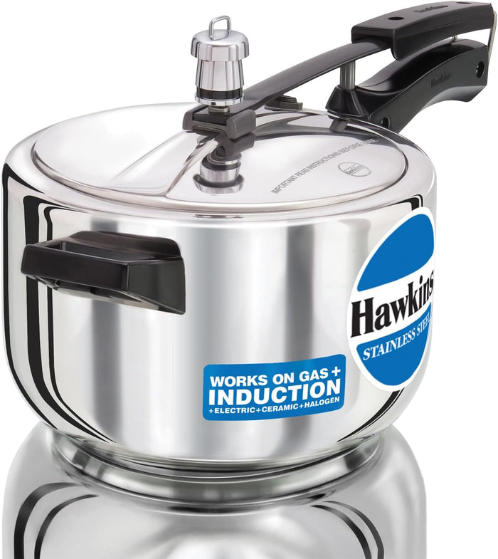 Hawkins HSS40 Stainless Steel Pressure Cooker 4 Liter