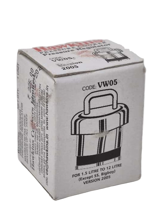 Hawkins Pressure Regulator for Classic Aluminum and Stainless Steel Pressure Cookers