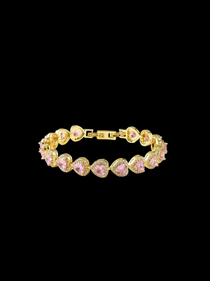 Heart Crystal Bracelets