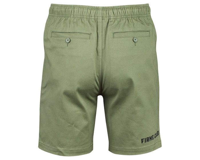 Hex Shorts - Military Green Back