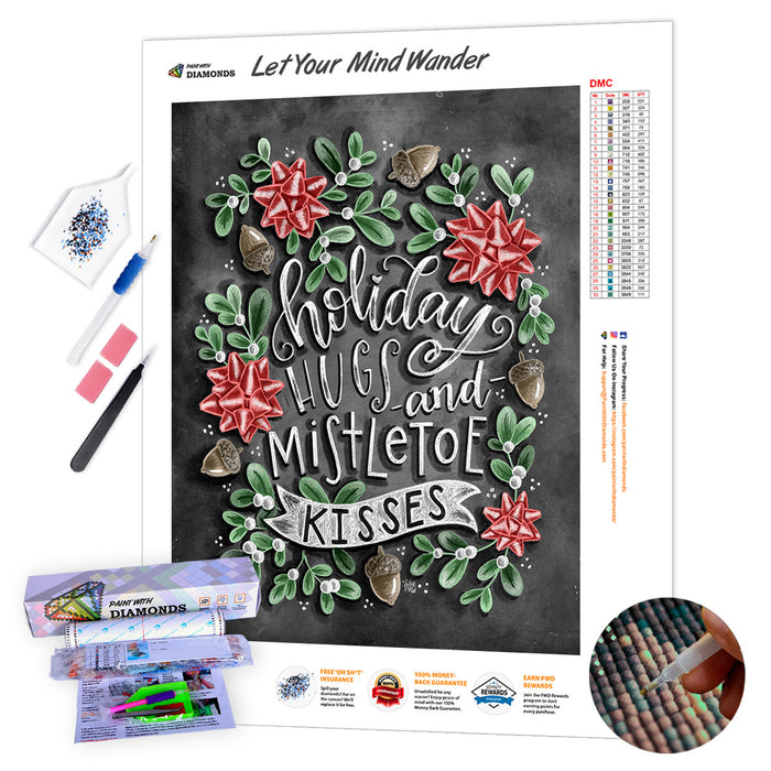 Holiday Hugs And Mistletoe Kisses