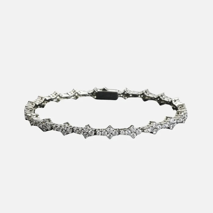 Honeycomb Bracelet - Silver