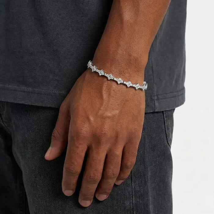 Honeycomb Bracelet - Silver