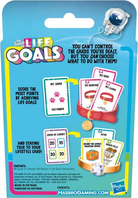 The Game of Life: Goals
