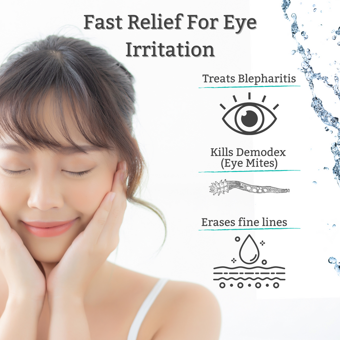 HylaWipe™  Tea Tree Eyelid Wipes image 4