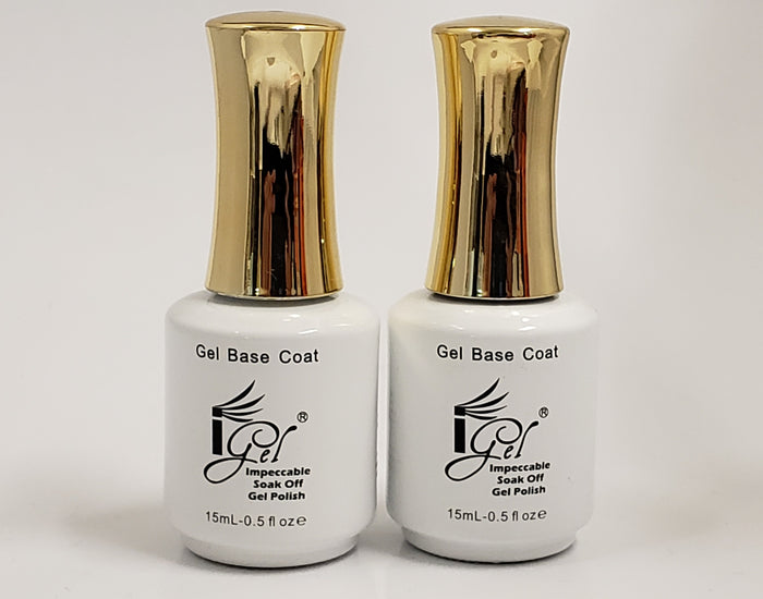 Igel Impeccable Soak off Gel - (FOUNDATION) BASE COAT - Choose Size
