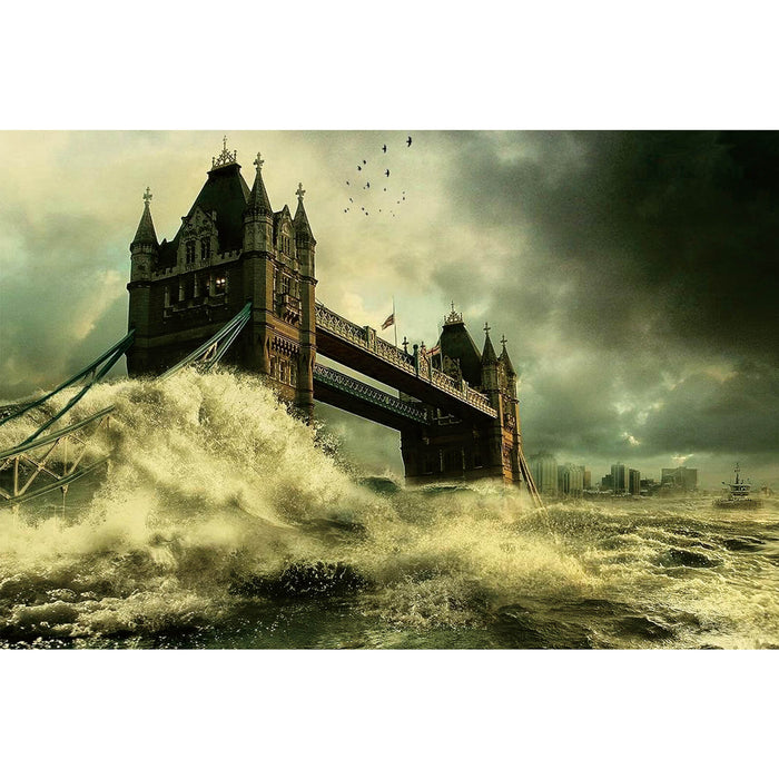 Ingooood Wooden Jigsaw Puzzle 1000 Piece - London Tower Bridge - Ingooood jigsaw puzzle 1000 piece