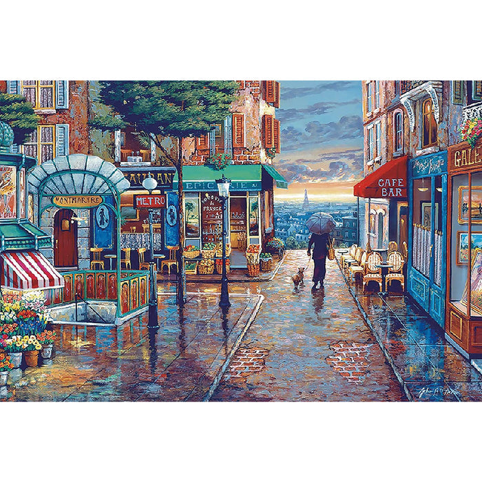 Ingooood Wooden Jigsaw Puzzle 1000 Piece - Romantic town - Ingooood jigsaw puzzle 1000 piece