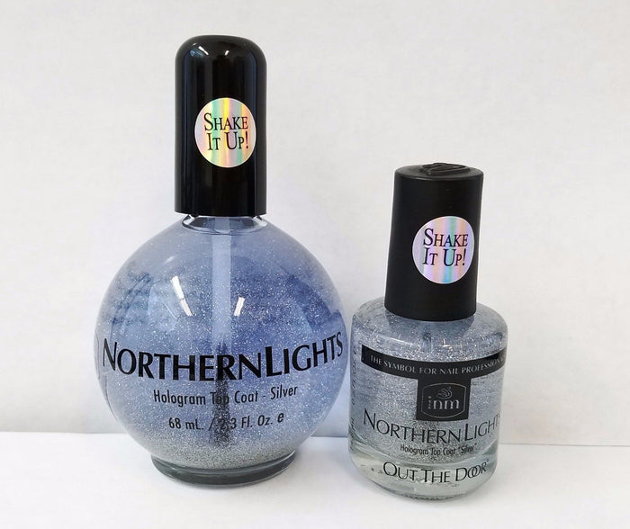 INM Northern Lights - Shake It Up Hologram Top Coat - Choose your Favorite
