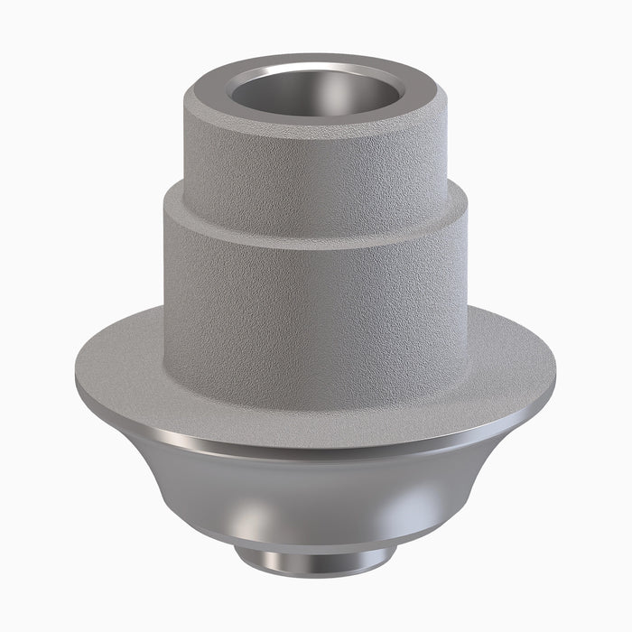 Internal Hex TiBase Abutment, Non-Engaging, WP, Ø7.0 flare, C2.0 mm
