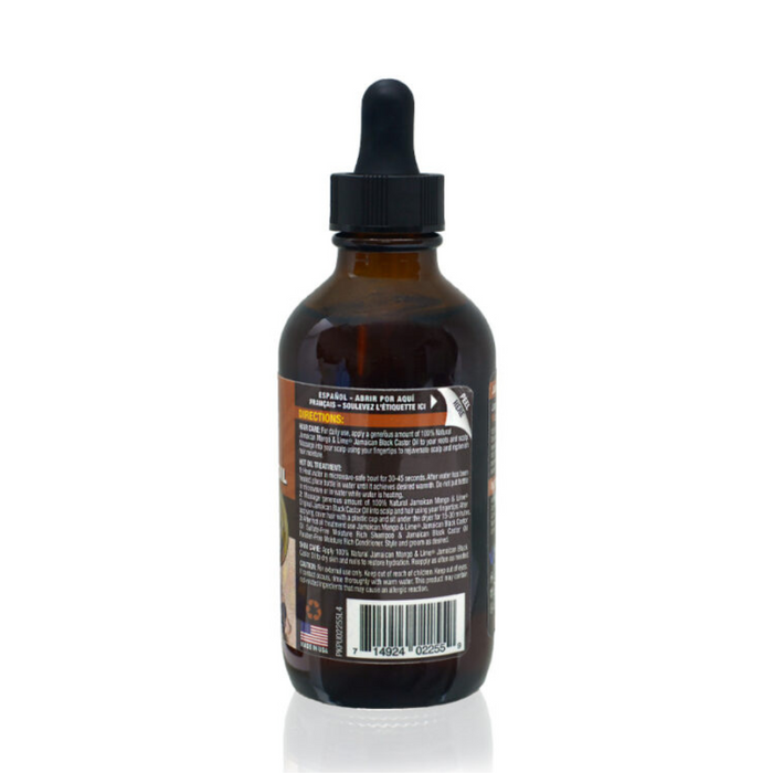 Jamaican Mango & Lime Black Castor Oil [Original] 4oz