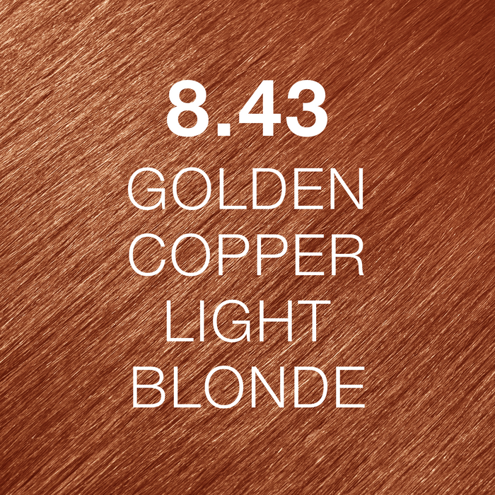Cooper / 8.43 Golden Copper Light Blonde