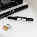 K- 4 Chrome Pen W Gold Metal x Silver Metal