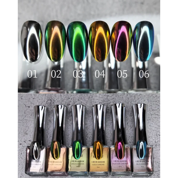 K- MR02 Liquid Mirror Olive Chrome
