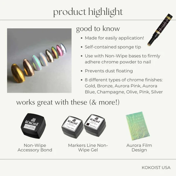 K- No.06 Chrome Pen Olive