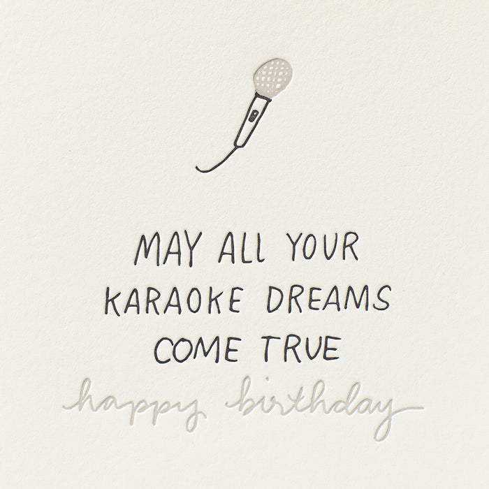 Karaoke Dreams Birthday