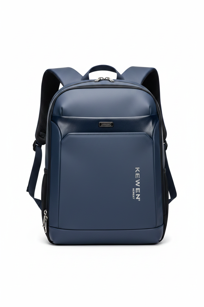 Kewen Newest Laptop Backpack Navy Blue White Background