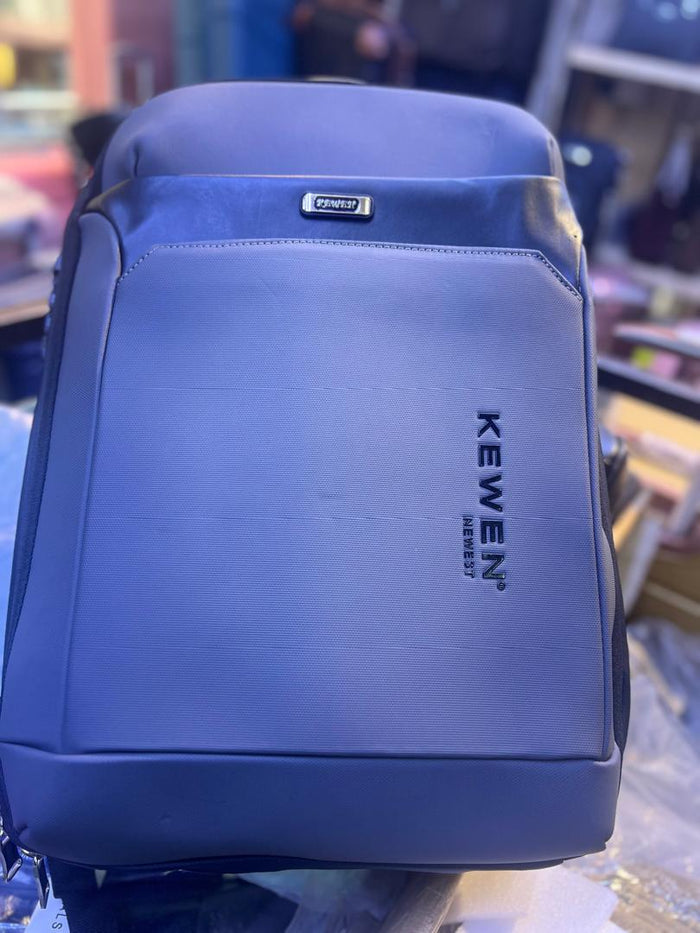 Kewen Newest Premium Laptop Backpack - Navy Blue (Business & Travel)