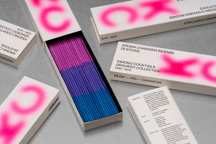 Kimono Cocktails Gradient Scent Changing Incense