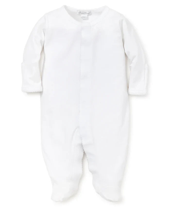 Kissy Basics Footie NEW-White