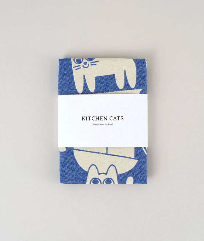 Kitchen Cats Tea Towel