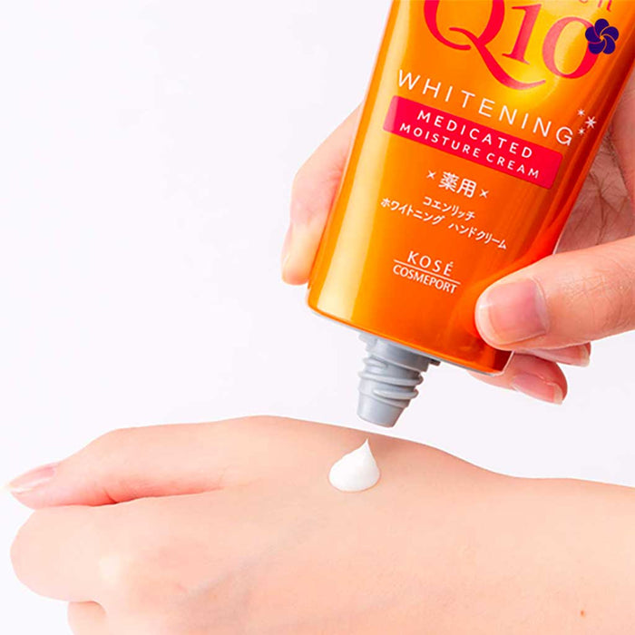 KOSE - CoenRich Q10 Whitening Hand Cream Moist 80gr