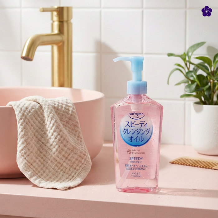 Kosé Cosmeport Softymo Cleansing Oil Speedy. Murasaki Cosmetics Japanse cosmetica kopen in Nederland