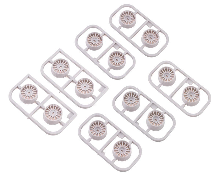 KYOMDH100W Kyosho Mini-Z AWD Multi Offset Wheel Set (14) (White)