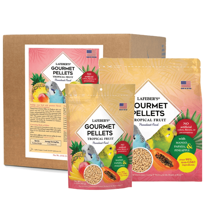 Lafeber Tropical Fruit Gourmet Pellets Parakeet - New York Bird Supply