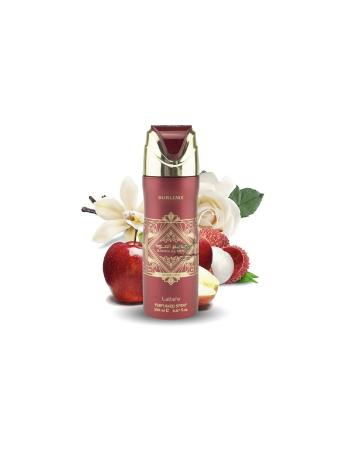 Lattafa | Badee Al Oud | Sublime Gift Set | 50 ML - 200 ML | Eau De Parfum + Perfumed Body Spray | Tropical - Vanilla & Rose