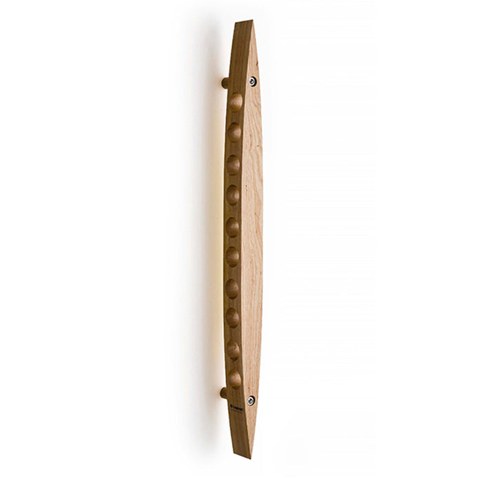 Legnoart Enoteca 10 Bottle Stand Solid Light Ashwood Wall Rack