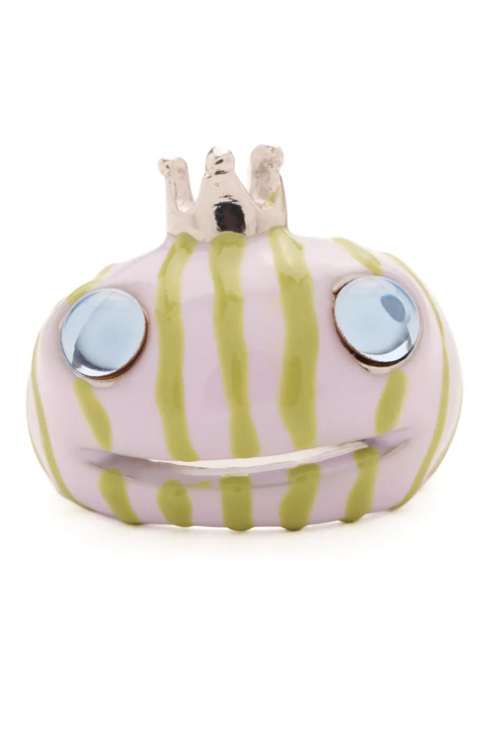 Lilac Frog Prince Ring