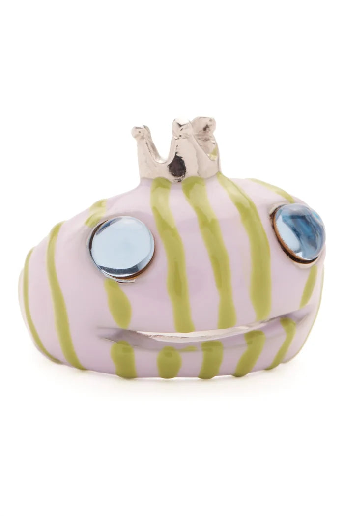 Lilac Frog Prince Ring