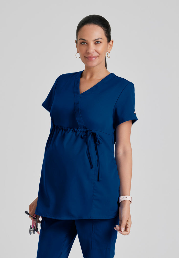 Lilah Top - Indigo - Grey's Anatomy Scrubs