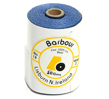 Linen Thread Blue - Unwaxed