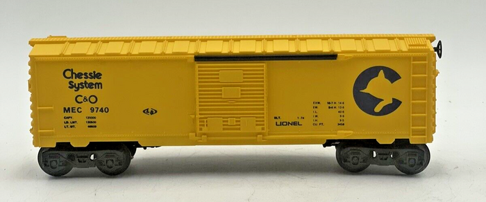 Lionel Chesapeake & Ohio Single Door Box Car MEC 9740