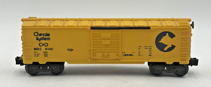 Lionel Chesapeake & Ohio Single Door Box Car MEC 9740