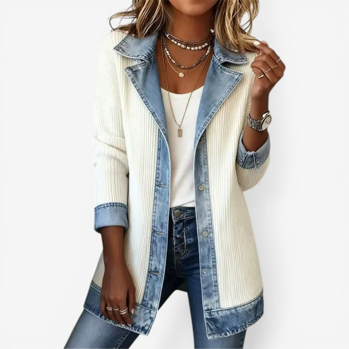 LIV – Relaxed Denim Mix Jacket