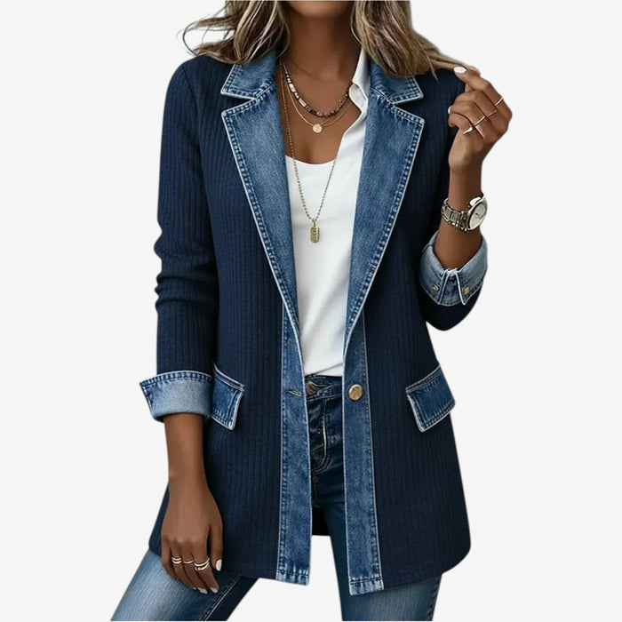 LIV – Relaxed Denim Mix Jacket