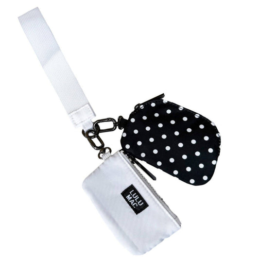 LM- Black/White Dots Wrislets