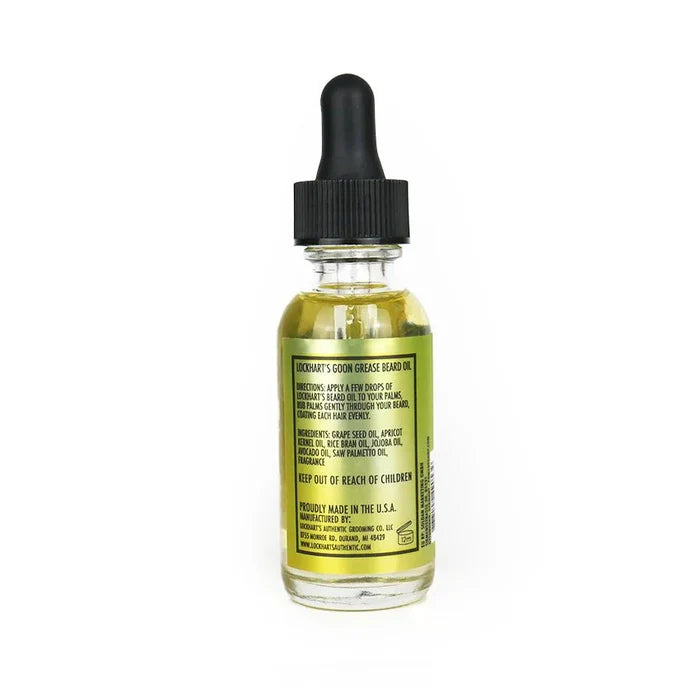 Lockhart's Authentic Barbershop Beard Oil 1oz