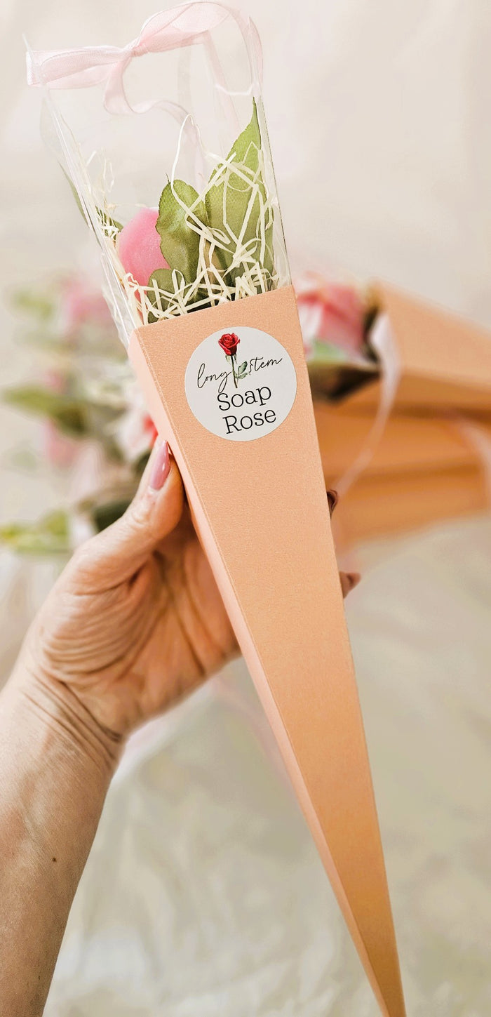 Long Stem Soap Roses