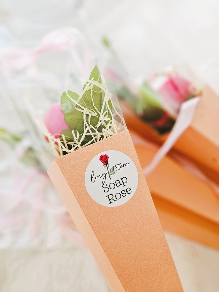 Long Stem Soap Roses