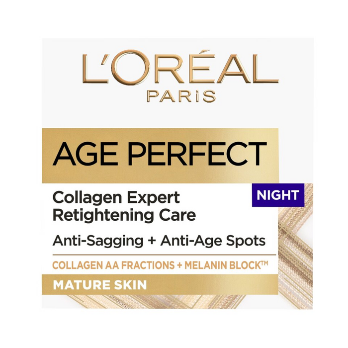 L'oreal Paris Age Perfect Rehydrating Night Cream 50Ml (D)