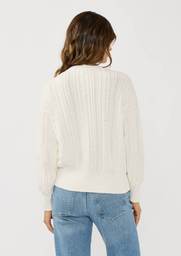 Lovestitch White Cardigan