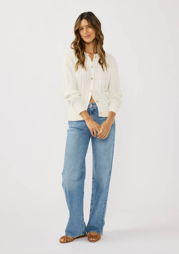 Lovestitch White Cardigan