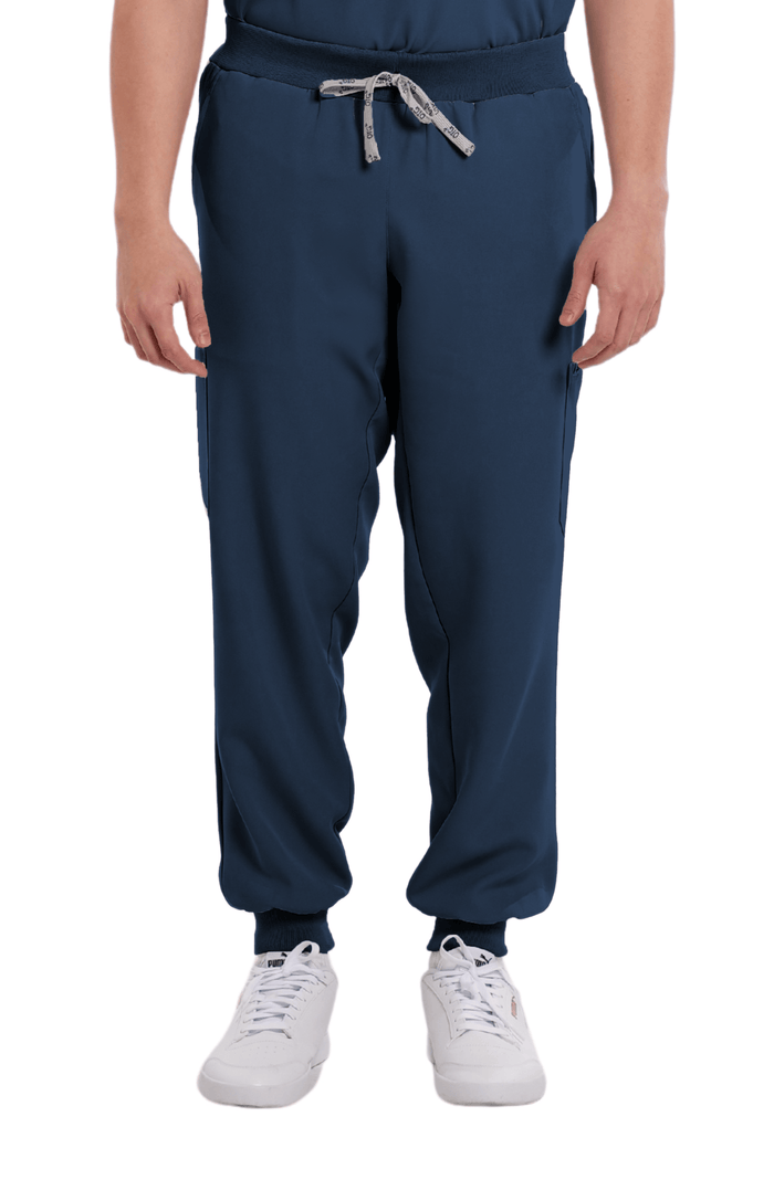 Luxe® Knitted Jogger Men Scrub Pants